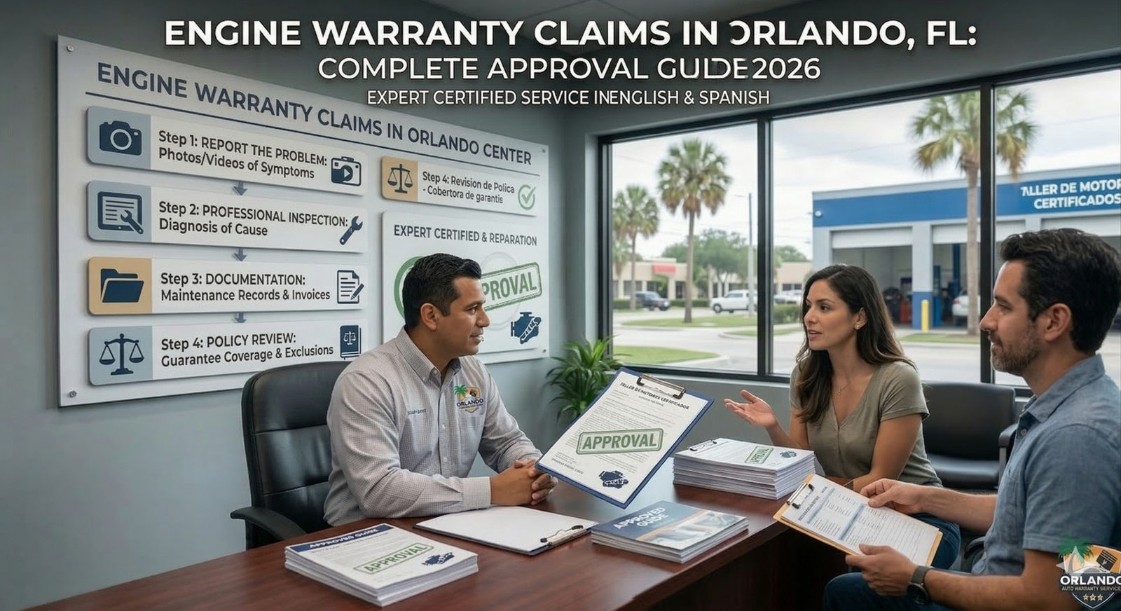 Engine Warranty Claims in Orlando FL: Complete Approval Guide 2026
